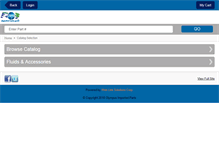 Tablet Screenshot of forparts.com